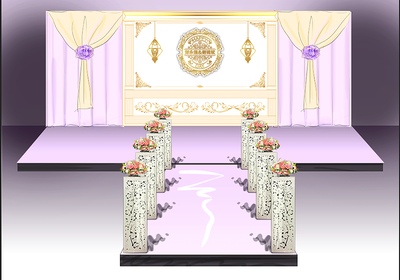 婚慶宴會活動效果圖策劃與手繪表現(xiàn)的藝術(shù)融合